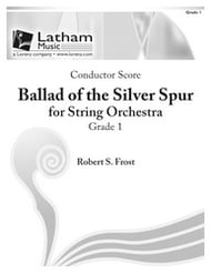 Ballad of the Silver Spur Orchestra Scores/Parts sheet music cover Thumbnail
